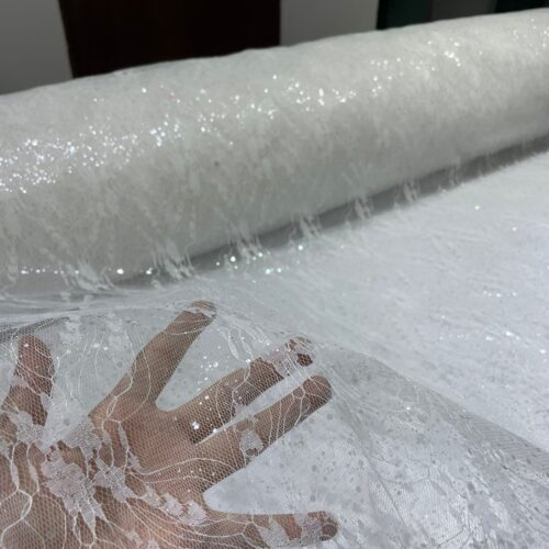 Encaje Glitter Lace